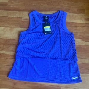 Nike blue top